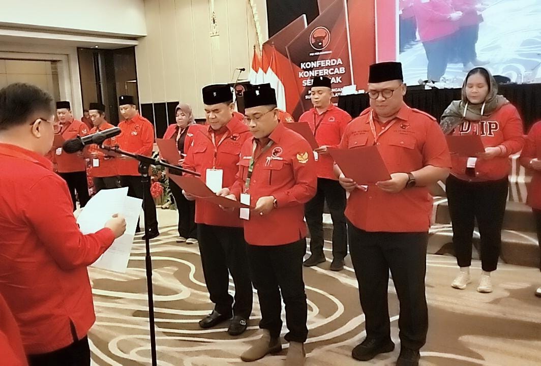 Sah! HDS Pimpin DPD PDIP Sumsel, Mesin Partai Siap Dipanaskan