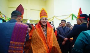 Bupati Muba Hadiri Perayaan Natal GPIN Serasan Sekate, Tegaskan Komitmen Toleransi dan Kebebasan Beribadah