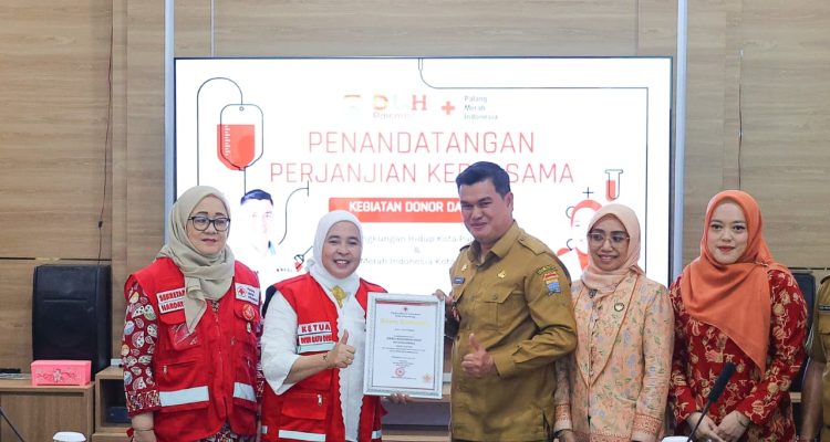 Butuh 2.000 Kantong Darah per Bulan, PMI dan DLH Palembang Perkuat Sinergi Kemanusiaan