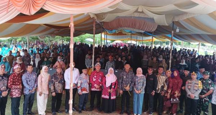 Bupati PALI Asgianto Dianugerahi Gelar Adat Mak Raje Negeri Kebon Undang