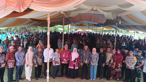 Bupati PALI Asgianto Dianugerahi Gelar Adat Mak Raje Negeri Kebon Undang