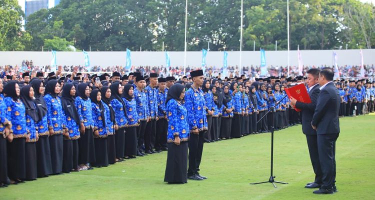 Herman Deru Resmikan 5.990 PPPK Paruh Waktu Pemprov Sumsel Tahun 2025, Usia Tertua Guru Biologi di SMA Negeri 3 Pulau Rimau
