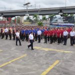 KAI Selenggarakan Apel Gelar Pasukan, Siapkan Operasional LRT Jabodebek di Masa Nataru 2025/2026. Foto: viralsumsel.com