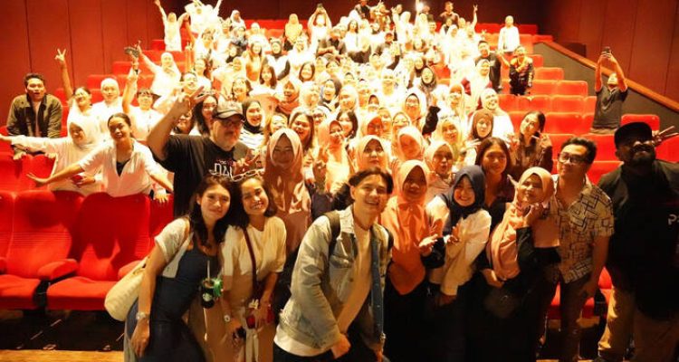 Antusiasme Tinggi Warnai Screening Film Dalam Sujudku, Siap Tayang Awal 2026. Foto: viralsumsel.com