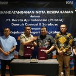 Tingkatkan Sinergitas, KAI Daop 8 Surabaya Teken MoU dengan Kejaksaan Negeri Bangkalan. Foto: viralsumsel.com