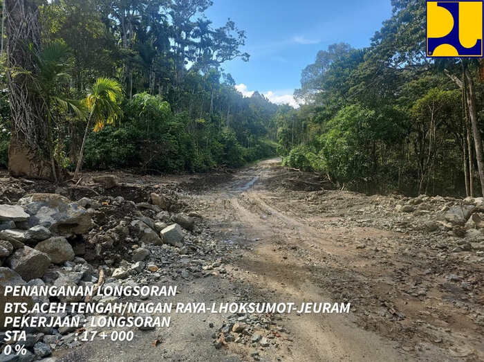 Kementerian PU Terus Pulihkan Infrastruktur Rusak Akibat Bencana, Progres Tertinggi Sumatera Utara 78,69%. Foto: viralsumsel.com