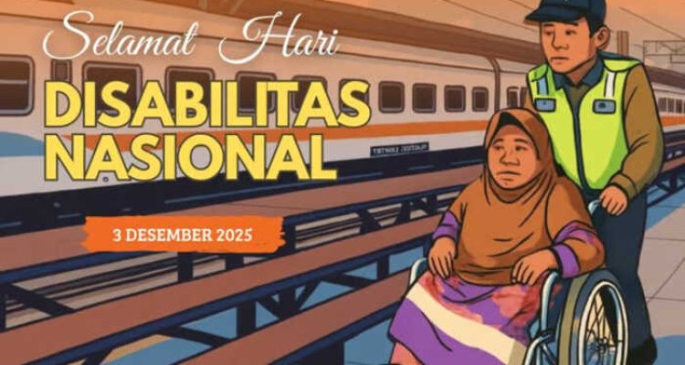 Selamat Hari Disabilitas Internasional 2025, KAI Hadirkan Diskon 20% bagi Pelanggan Penyandang Disabilitas. Foto: viralsumsel.com