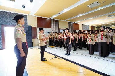 Wali Kota Prabumulih Kukuhkan Pramuka Garuda Penggalang dan Penegak, Dorong Generasi Muda Berkarakter