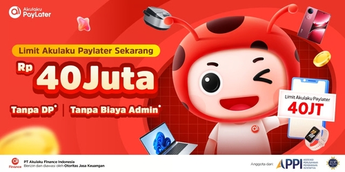 Akulaku PayLater Tingkatkan Limit hingga Rp40 Juta. Sumber : viralsumsel.com