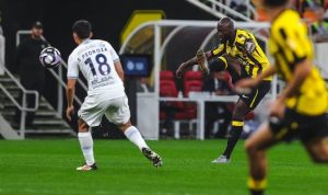 Alittihad-vs-Al-Okhdood-Saudi-League Al-Ittihad FC Amankan Tiga Poin Usai Tekuk Al Okhdood di Pekan ke-18 Liga Arab Saudi
