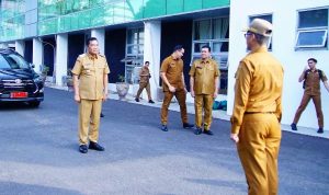 Apel Perdana 2026, Bupati Toha Tegaskan Mutasi Jabatan Murni untuk Kinerja Pemerintahan Muba