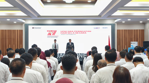 BRI Region 6 Laksanakan Upacara Peringatan Bela Negara. Foto : viralsumsel.com