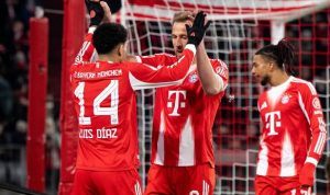 Bayern-vs-Wolfsburg-Bundesliga-Liga-Jerman Bayern Muenchen Mengamuk, Hancurkan Wolfsburg 8-1 di Allianz Arena
