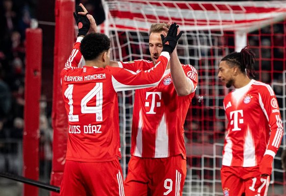 Bayern Muenchen Mengamuk, Hancurkan Wolfsburg 8-1 di Allianz Arena