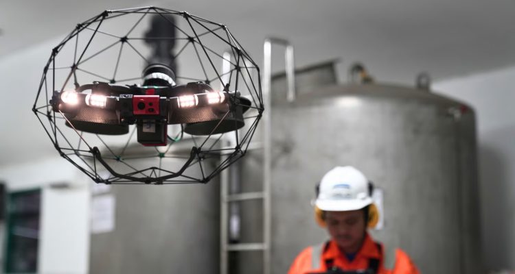 Drone untuk Inspeksi Ruang Terbatas. Foto : viralsumsel.com