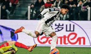 Emil-Eduro-Juventus-vs-Cremonese-Serie-A Audero Kebobolan Lima Gol, Juventus Gilas Cremonese 5-0 di Allianz Stadium