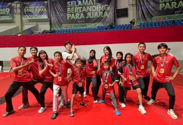 GTA Palembang Borong 9 Medali di Prabu Challenge 9 Tangerang
