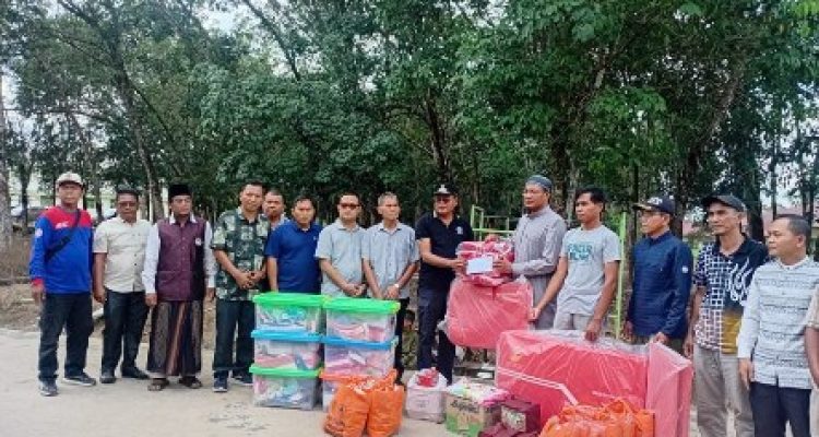 Wali Kota Prabumulih Salurkan Bantuan untuk Korban Kebakaran Asrama Putra Ponpes Al Furqon