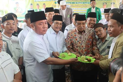 Harlah NU ke-103 di Lalan, Wabup Muba Usulkan Jalan Lalan Jadi Jalan Provinsi ke Gubernur Sumsel