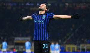 Inter-vs-Napoli-Serie-A Inter Milan Gagal Menang, Ditahan Imbang Napoli 2-2 Namun Tetap Puncaki Klasemen Serie A