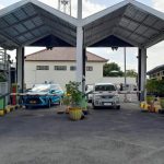 Parkir resmi KAI Services. Foto: viralsumsel.com