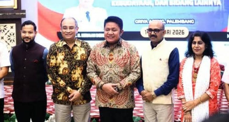 Kedutaan Besar India Tegaskan Komitmen Perluasan Kerjasama Strategis dengan Sumatera Selatan (Foto : viralsumsel.com)