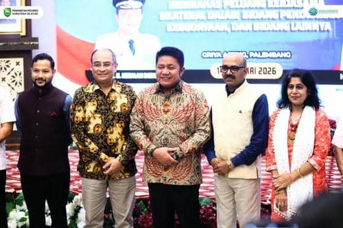 Kedutaan Besar India Tegaskan Komitmen Perluasan Kerjasama Strategis dengan Sumatera Selatan (Foto : viralsumsel.com)