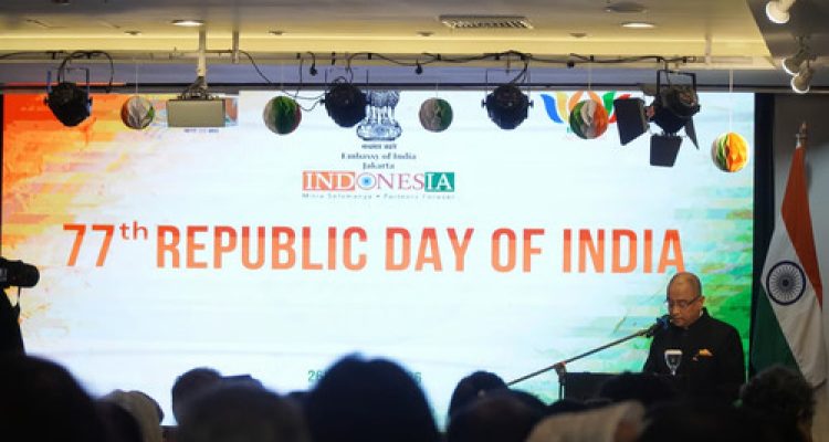 Kedutaan Besar India di Jakarta Peringati Hari Republik India ke-77 (Foto : viralsumsel.com)