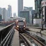 Ketepatan Waktu LRT Jabodebek Tembus 99 Persen. Foto : viralsumsel.com