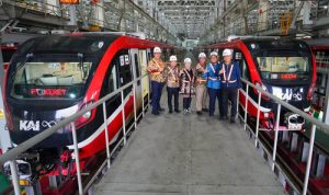 Komisaris KAI Tinjau LRT Jabodebek, Dorong Penguatan Tata Kelola dan Keandalan Layanan Publik. Foto : viralsumsel.com