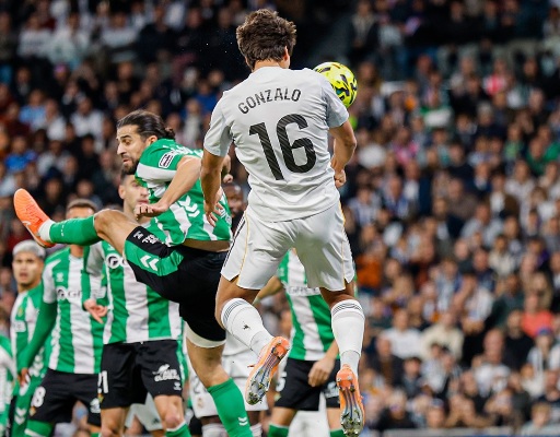 Gonzalo Garcia Hattrick, Real Madrid Pesta Gol Lawan Betis