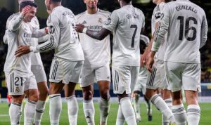 Mbappe-Villarreal-vs-Real-Madrid-LaLiga LaLiga Pekan 21: Mbappé Dua Gol, Real Madrid Kukuh di Puncak Usai Taklukkan Villarreal