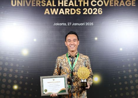 Cakupan JKN OKI Capai 81 Persen, Pemkab Raih Penghargaan UHC