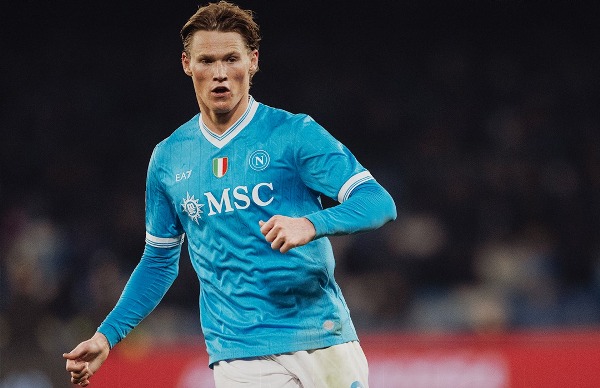 VAR Batalkan Gol McTominay, Napoli Gagal Menang atas Parma Pada Laga Tunda Pekan ke-16