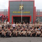 82 Personel Polres Lahat Naik Pangkat, Kapolres Tekankan Profesionalisme