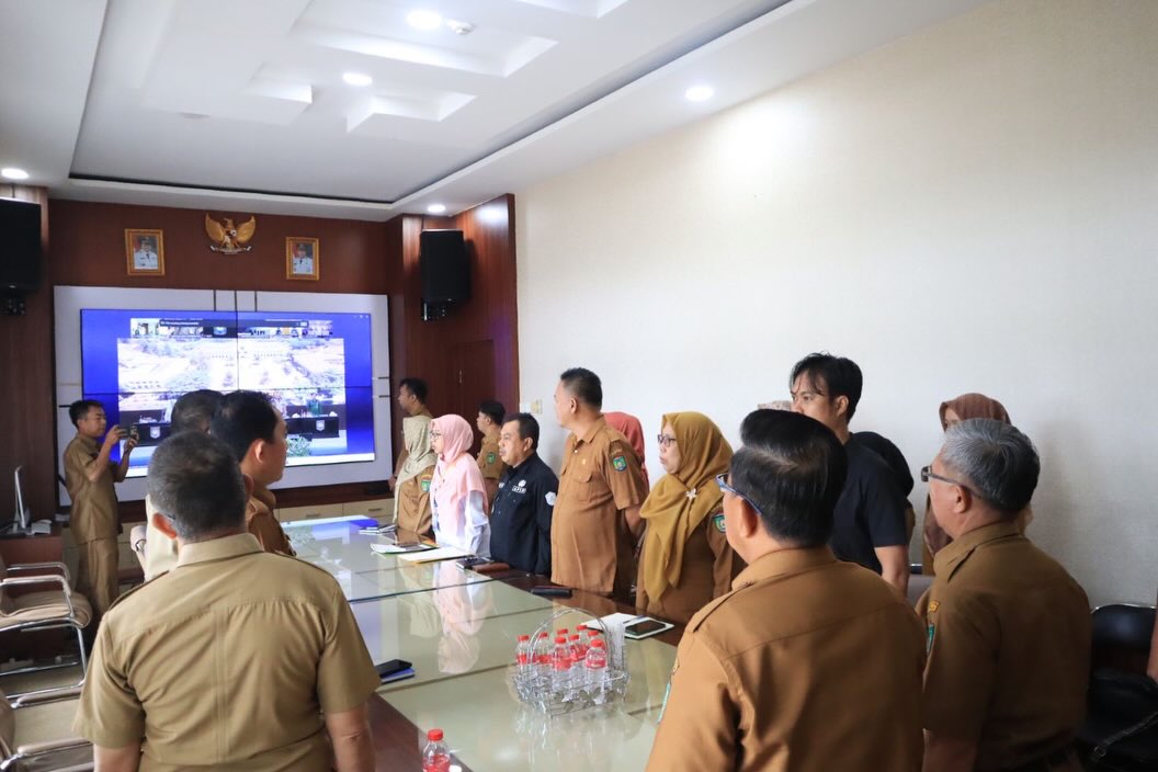 Pemkot Prabumulih Ikuti Rakor Pengendalian Inflasi dan Evaluasi Program 3 Juta Rumah Secara Virtual