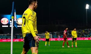 Ronaldo-Al-Nassr-Saudi-League Ronaldo Cetak Satu Gol, Al-Nassr Tekuk Dhamk 2-1 di Pekan ke-17 Saudi League