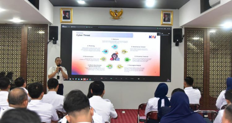 Tingkatkan Pemahaman Pentingnya Data Pribadi, KAI Services Gelar Sosialisasi Pelindungan Data Pribadi untuk Seluruh Pekerja. Foto: viralsumsel.com
