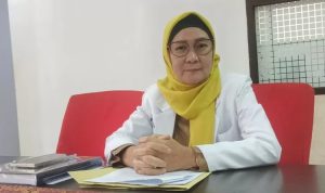 Pelaksana Tugas (Plt) Direktur RSUD Lahat, dr Dina Ekawati, SP.PA