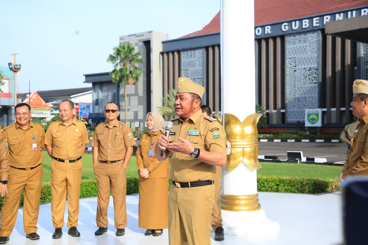 Awal 2026, Herman Deru Gaspol! ASN Sumsel Diminta Lebih Disiplin dan Inovatif
