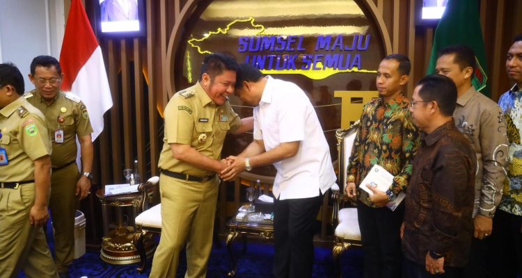 Herman Deru Terima Audiensi Bupati OKU Selatan, Bahas HUT Daerah hingga Infrastruktur Jalan