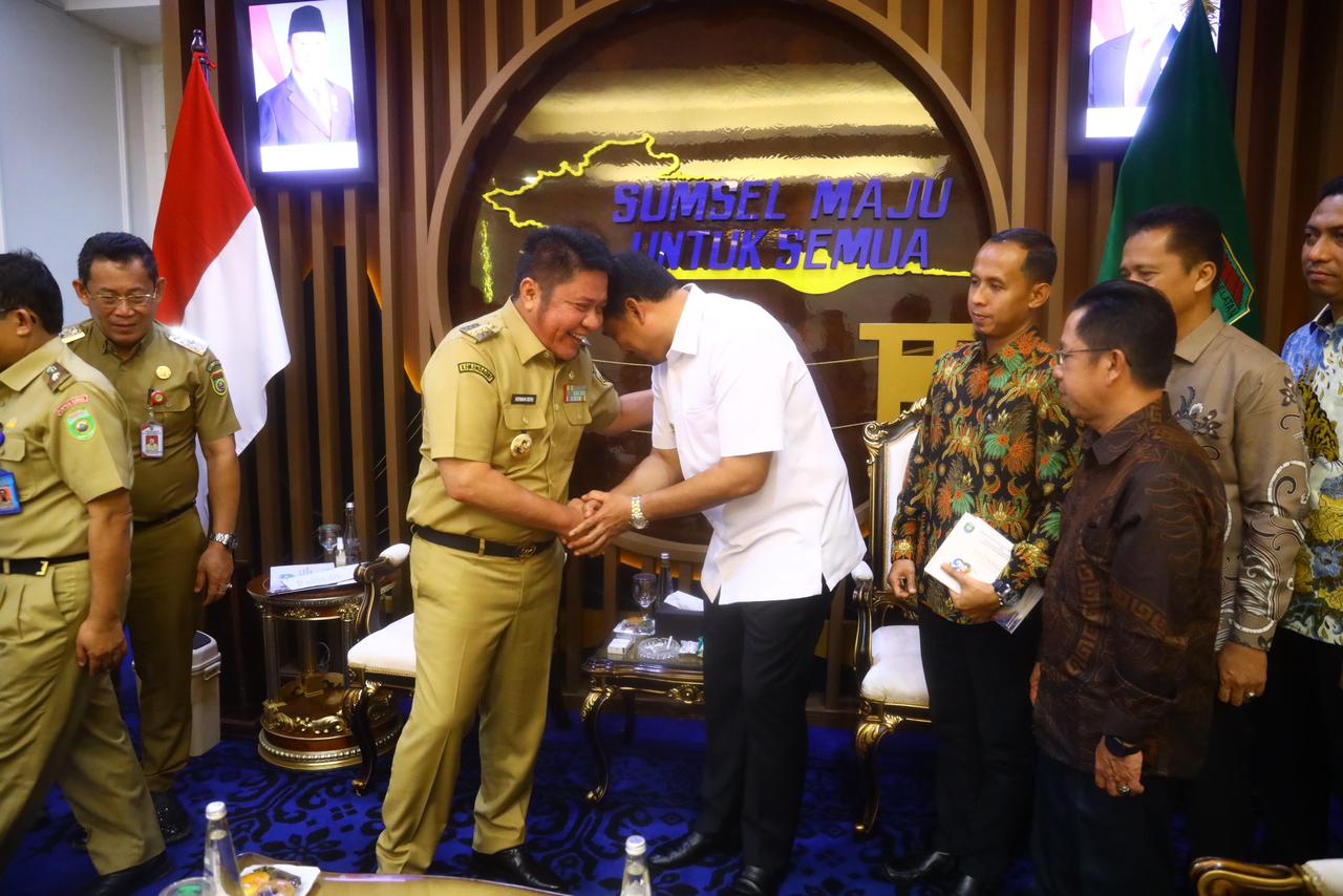 Herman Deru Terima Audiensi Bupati OKU Selatan, Bahas HUT Daerah hingga Infrastruktur Jalan
