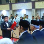 Dilantik Langsung Gubernur, BAZNAS Sumsel Diminta Lebih Profesional