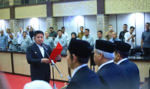 Dilantik Langsung Gubernur, BAZNAS Sumsel Diminta Lebih Profesional