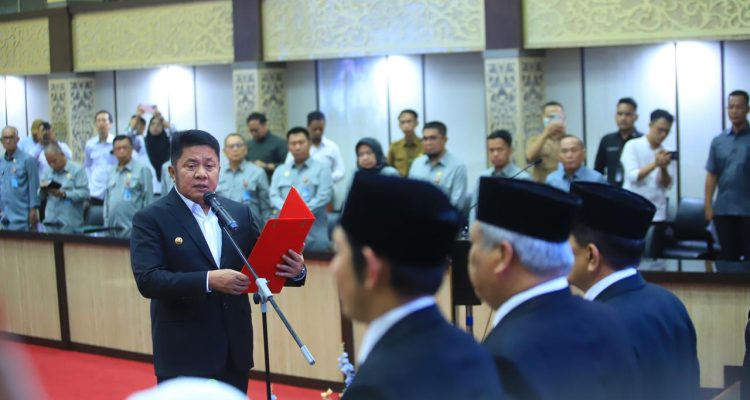 Dilantik Langsung Gubernur, BAZNAS Sumsel Diminta Lebih Profesional