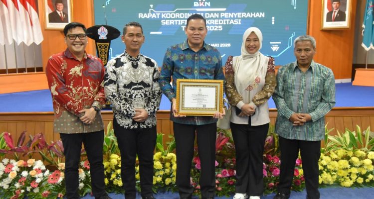 Palembang Terbaik di Sumatera–Babel, Raih Akreditasi A Penyelenggara Penilaian Kompetensi dari BKN