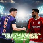 Sumsel United vs Garudayaksa FC: Duel Sengit Predator Brasil Juninho Cabral dan Everton Nascimento