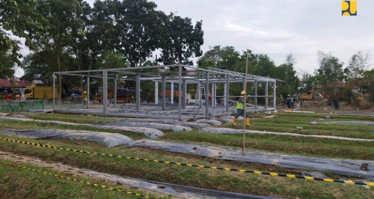 Kementerian PU Kebut Pembangunan Huntara di 3 Provinsi Terdampak Pascabencana, 7 Blok di Aceh Tamiang. Foto: viralsumsel.com