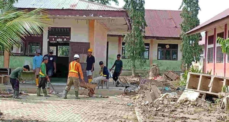 Program Padat Karya Kementerian PU Hadirkan Harapan dan Penghidupan bagi Lebih dari 44 Ribu Warga Terdampak Bencana Sumatera. Foto: viralsumsel.com