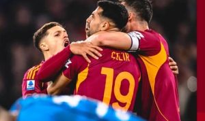 Brace Donyell Malen Bawa AS Roma Tekuk Cagliari 2-0
